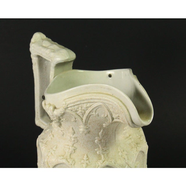 C. 1842 Charles Meigh Staffordshire Apostle Jug With 8 Saints & Kings, Neo Gothic For Sale - Image 10 of 18