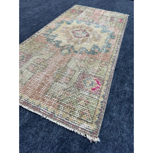 Early 21st Century Turkish Yastik Rug 1'7" x 3'3" For Sale - Image 5 of 5