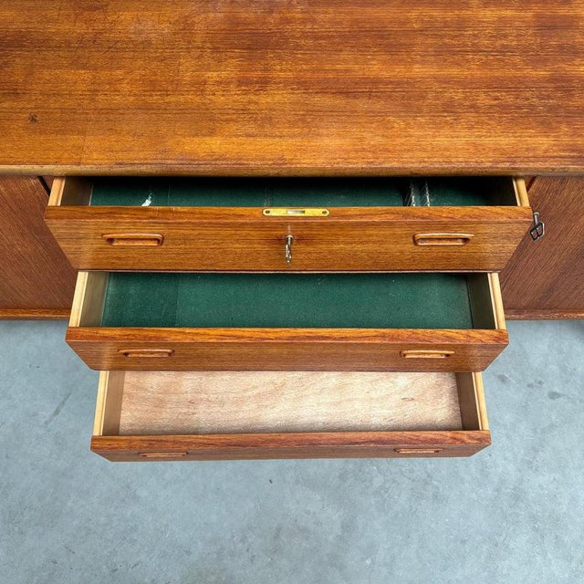 Large Teak Sideboard by Bartels, 1960s For Sale - Image 9 of 16