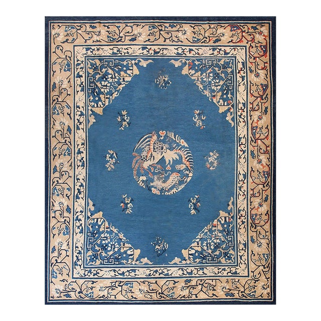 Early 20th Century Chinese Peking Carpet ( 10' x 11'10" - 305 x 360 ) For Sale
