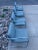 Ink Blue Set of 4 Tubular Chrome “Brno” Chairs Ludwig Mies Van Der Rohe for Thonet For Sale - Image 8 of 13