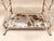 Napoleon III Dressing Table in Wrought Iron and Enamel Fleur-De-Lis Decoration For Sale - Image 3 of 6
