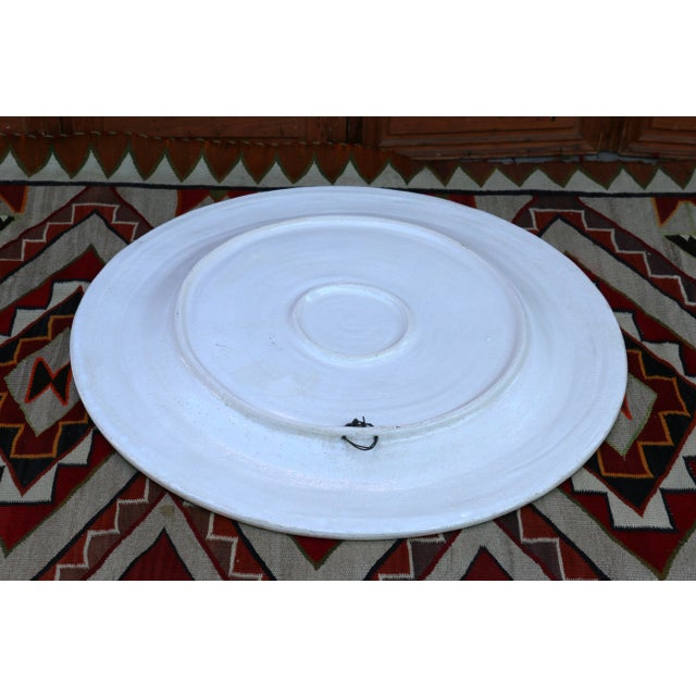 Tuscan Harbor Scene Large Decorative Platter For Sale - Image 10 of 12