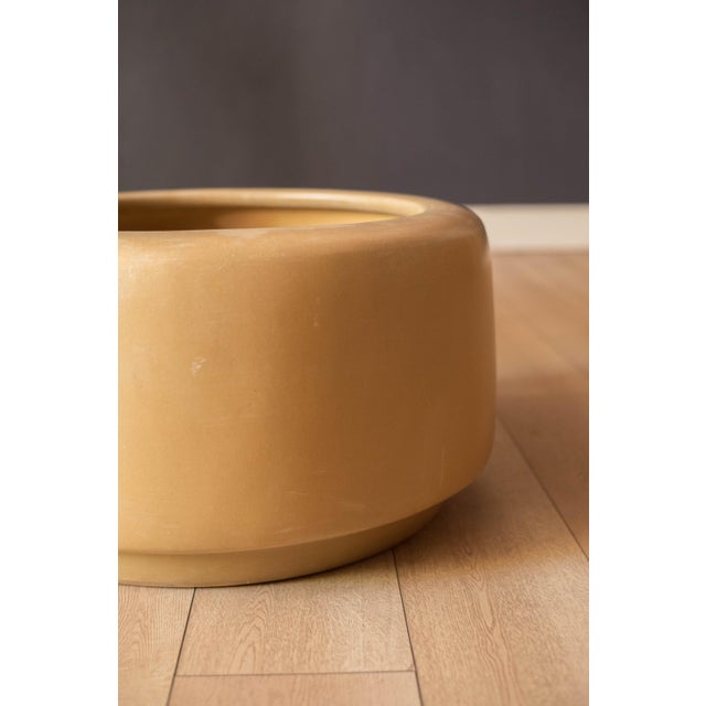 1960s Mid Century Modern Tire Planter Pot by John Follis for Architectural Pottery For Sale - Image 5 of 14