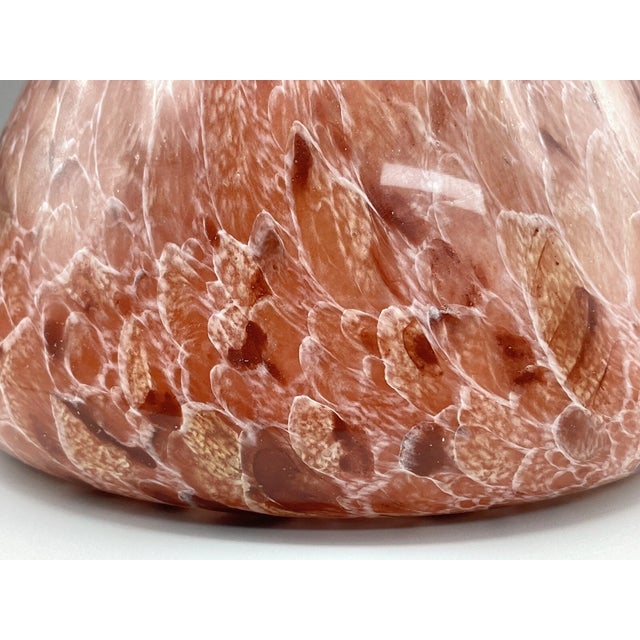 1990s Vintage MCM Maestri Vetrai Art Glass Vase by Azzurra Co For Sale - Image 5 of 5