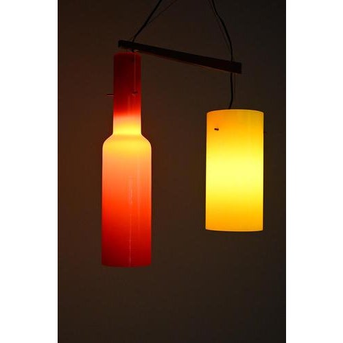 Italian Hanging Lamp, 1960s For Sale - Image 9 of 15
