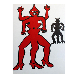 Alexander Calder Original Lithograph 1975 Limited Edition Custom Framed Coa
