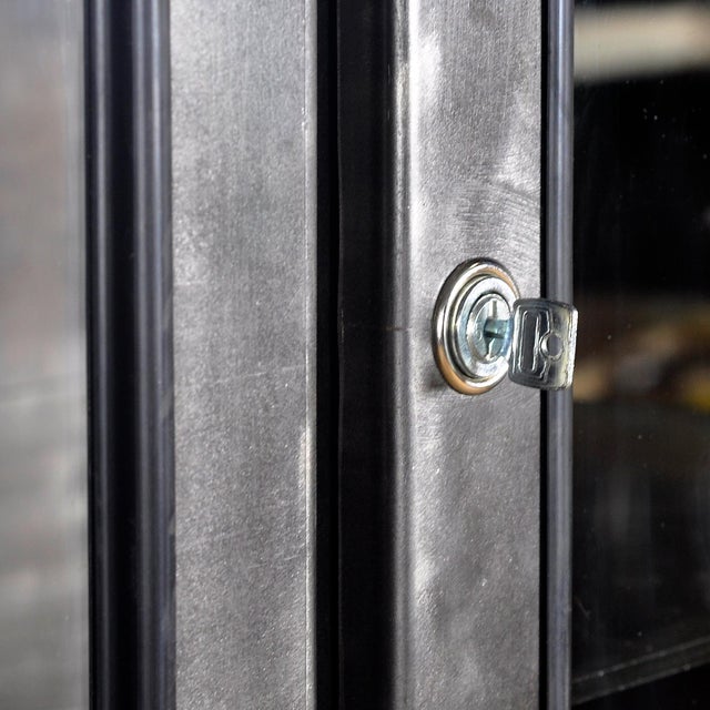 Polished Medical Cabinet, 1970s For Sale - Image 6 of 11