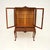 Queen Anne Burr Walnut Display Cabinet, 1930s For Sale - Image 3 of 9