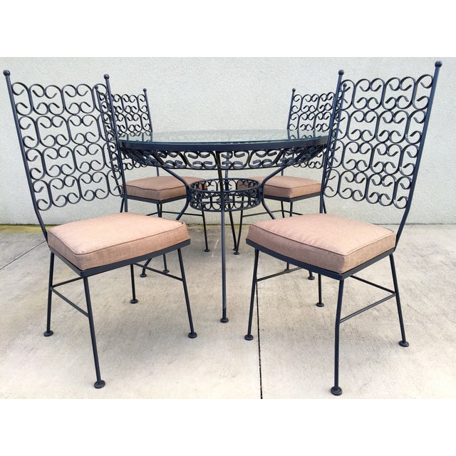 Arthur Umanoff Patio Dining Set Chairish