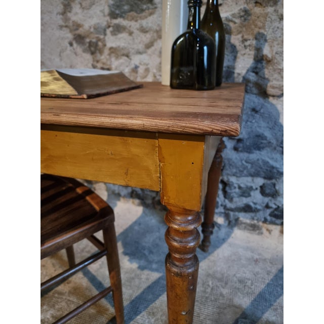Vintage French Farmhouse Table, 1930s For Sale - Image 6 of 13