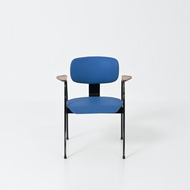 F1 Desk Chair by Willy Van Der Meeren for Tubax, 1950s For Sale - Image 9 of 18