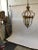 1920s French Gilt Bronze Rams Head Lantern For Sale - Image 9 of 13