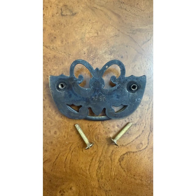 Metal 1970s Henredon Asian Dresser Pull For Sale - Image 7 of 9
