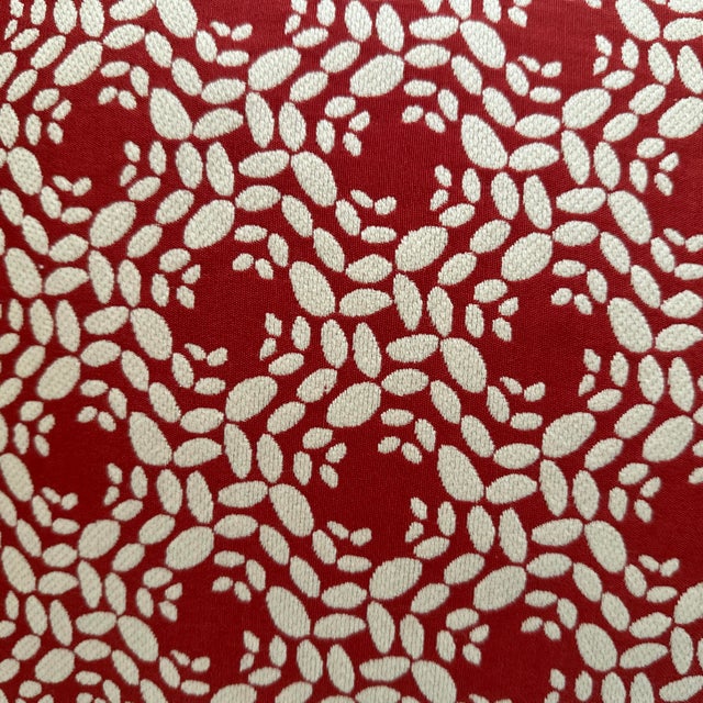Handcrafted decorative pillow case. Double sided red and off white cotton, 16”X16”with invisible zipper. Selling only the...