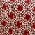 Handcrafted decorative pillow case. Double sided red and off white cotton, 16”X16”with invisible zipper. Selling only the...