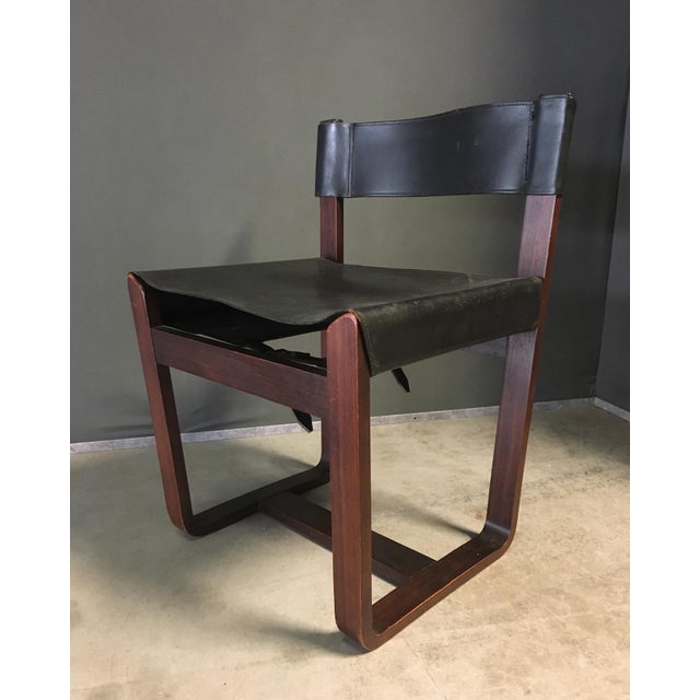 1960s Dining Chairs by Gunther Hoffstead for Uniflex, 1963, Set of 6 For Sale - Image 5 of 16