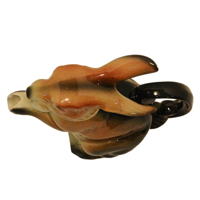 Post-Wwii German Ceramic Rabbit Figural Teapot Erphila u.s. Zone – Circa 1945–1949 For Sale - Image 9 of 10