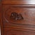 Antique Renaissance Revival Walnut 3-Drawer Marble Top Chest C1890 For Sale - Image 6 of 18