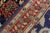Blue Shabby Chic 1990's Ziegler Blue/Rust Wool Runner Rug- 2'9'' X 12'8'' For Sale - Image 8 of 10