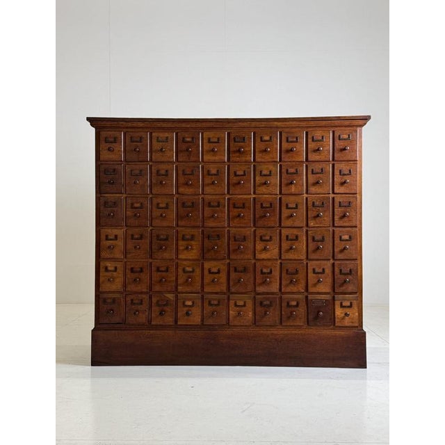 French Oak Pharmacy Cabinet For Sale - Image 16 of 18