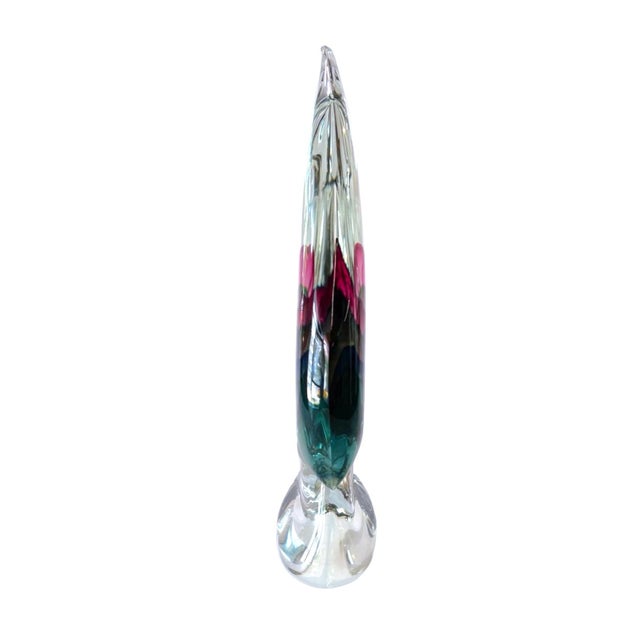 Luigi Onesto Itallian Blown Art Glass Fish Sculpture For Sale In Tampa - Image 6 of 8