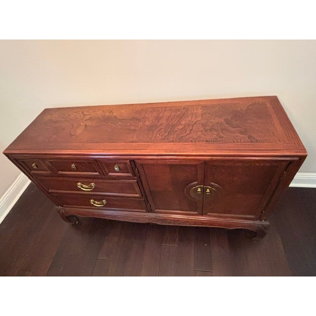 This beautiful traditional sideboard has been a wonderful statement piece in our home. We originally selected it for its...