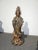 Vintage Quan Yin Bronze Colored Statue Guan Yin For Sale - Image 4 of 13