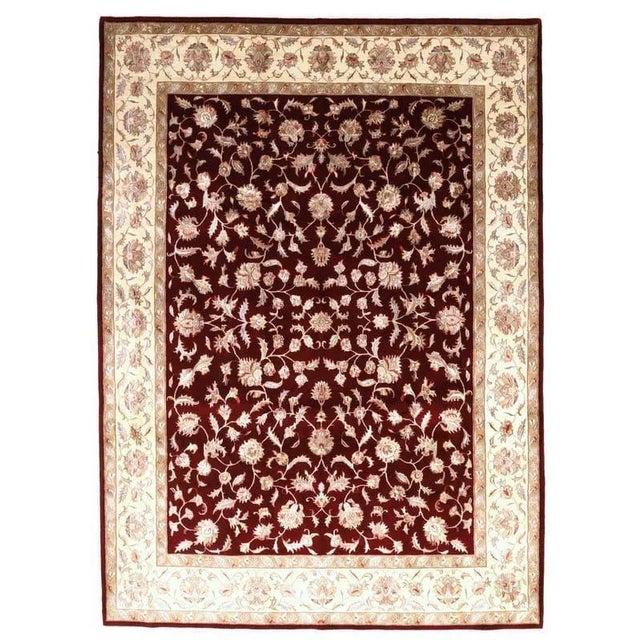 Middle Eastern Tabriz Rug For Sale - Image 6 of 6