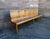 Curved Wood Bistro Bench by DG Fischel France, 1930 For Sale - Image 9 of 15