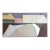 Mid-Century Modern 'Pastel Settlement' Swedish Abstract Landscape Oil Painting, Framed For Sale