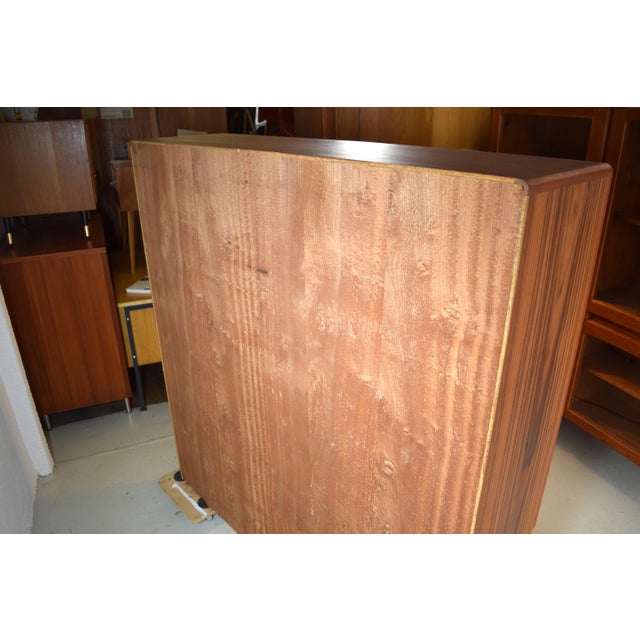 Wood Danish Teak Highboard by Kollund Möbler, 1970s For Sale - Image 7 of 9