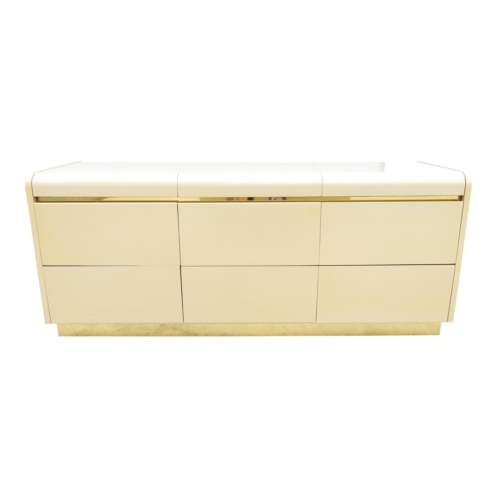 1980 S Lane 9 Drawer Lacquer Dresser Chairish