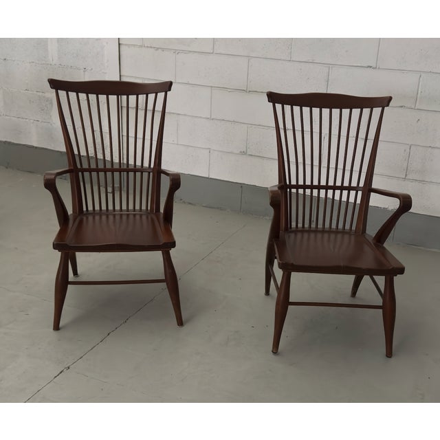 1950s Vintage Chairs by Maurizio Tempestini, 1950s, Set of 2 For Sale - Image 5 of 7