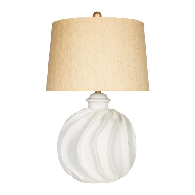 Bradburn Home Rio Vista Blanc Couture Lamp For Sale In Greenville, SC - Image 6 of 6