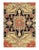 Indo Serapi design rug. Handmade Hand-knotted in fine lambswool. Lamb's Wool on a Cotton Foundation Vegetable Dyed Hand-...
