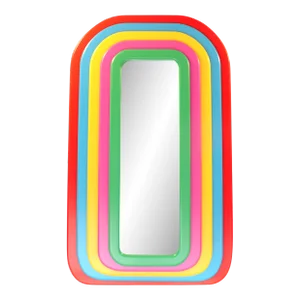 Ultrarainbowla Monumental Floor Mirror, Custom Piece, Greg Palombo, 2023