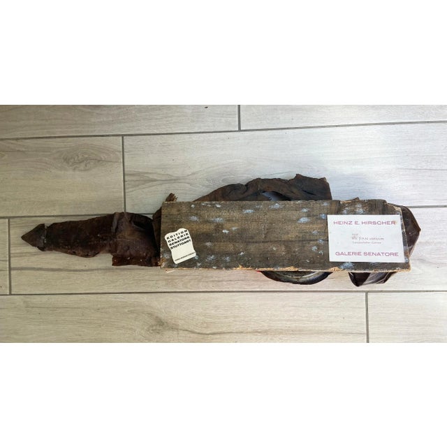 Abstract Sculpture by Heinz E. Hirscher, 1960s For Sale - Image 4 of 8