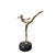 Art Deco Vintage Brass Arabesque Ballerina Dancer For Sale - Image 3 of 11