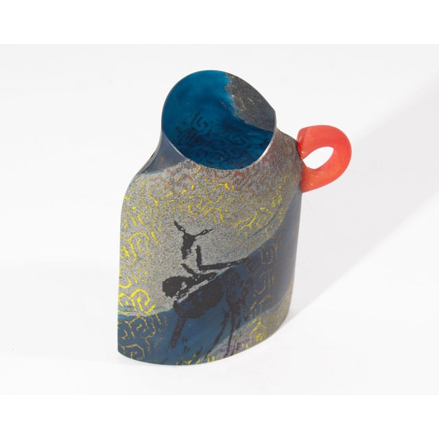 Contemporary Kjell Engman Kosta Boda Atelier Sugar Pot Sculpture For Sale - Image 3 of 8