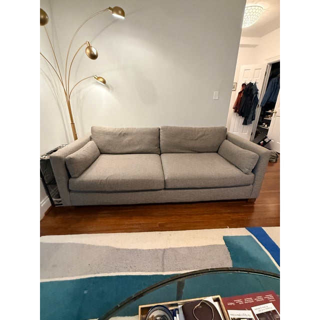 Gray Mitchell Gold + Bob Williams Blackwell 94" Sofa For Sale - Image 8 of 11