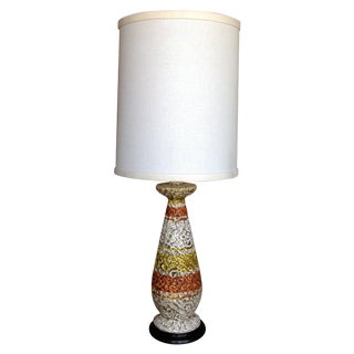 Aldo Londi Bitossi Pottery Lamp For Sale