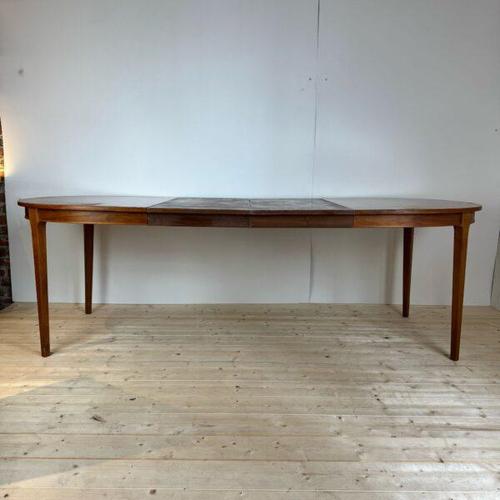 Danish Teak Dining Table by Benny A. Linden, 1960s For Sale - Image 4 of 8