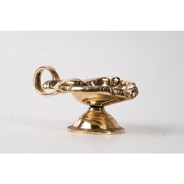 Metal Vintage Cast Bronze Ashtray, 1950s For Sale - Image 7 of 9