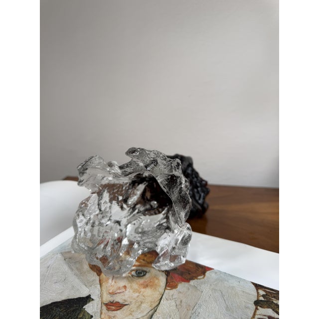 Glass Kasvimaalla Vase by Pertti Santalahti for Humppila, Finland, 1980s For Sale - Image 15 of 18