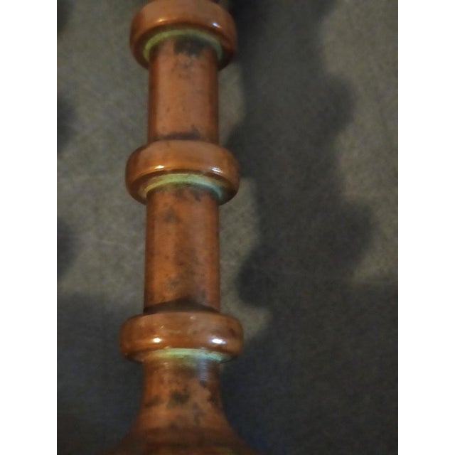 Biedermeier Style Disc Candleholders, 1930s, Set of 2, in Good conditions. Designed 1920 to 1949