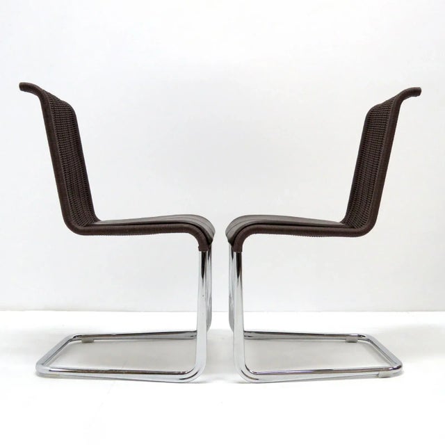 Metal 1980s Vintage Tecta B45 High Back Chairs- A Pair For Sale - Image 7 of 13