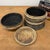 Brown and Black Basket with Lid and Removable Internal Tray For Sale - Image 10 of 13