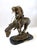 Metal End of the Trail, Bronze Sculpture After Fraser - 22"h For Sale - Image 7 of 13
