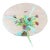 Italian Tole Table With Glass Top For Sale